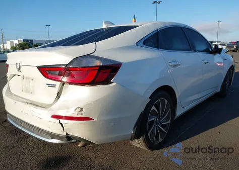 2019 Honda Insight Touring from USA, damaged, VIN 19XZE4F98KE020030